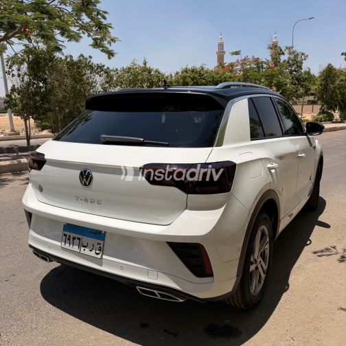 Volkswagen T-Roc 2024 White Automatic Used for Sale in Heliopolis - 7