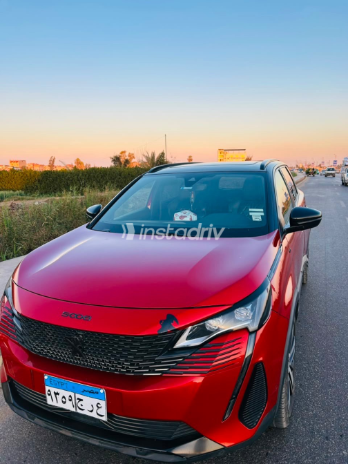 Peugeot 5008 2022 Red Automatic Used for Sale in Gharbia - 5