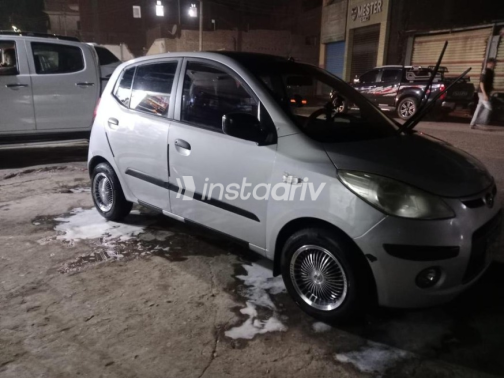 هيونداي I10 2008 فضي أوتوماتيك مستعملة للبيع في الغربية - 1