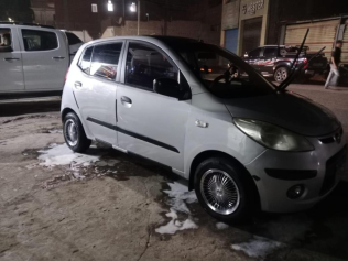 هيونداي I10 2008 فضي أوتوماتيك مستعملة للبيع في الغربية