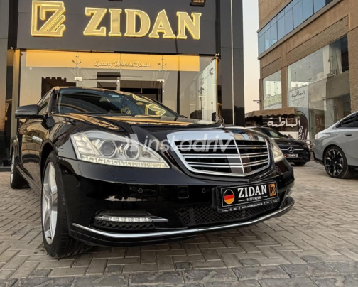 مرسيدس S 350 2009 أسود أوتوماتيك مستعملة للبيع في مدينة الشيخ زايد - 8