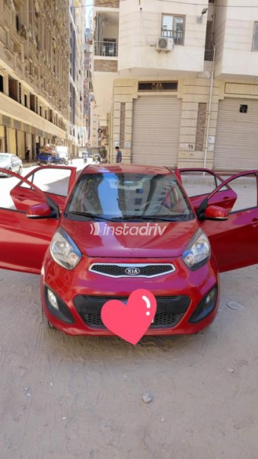 Kia Picanto 2013 Red Automatic Used for Sale in Alexandria - 2