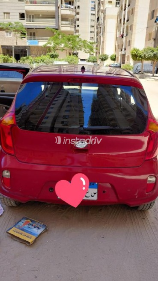 Kia Picanto 2013 Red Automatic Used for Sale in Alexandria - 3