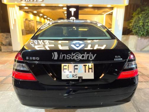 مرسيدس S 350 2006 أسود أوتوماتيك مستعملة للبيع في مصر الجديدة - 4