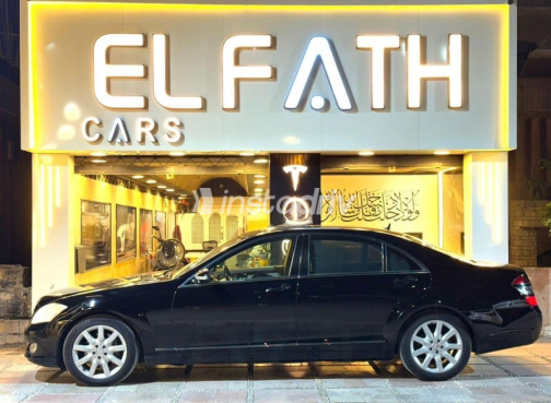 مرسيدس S 350 2006 أسود أوتوماتيك مستعملة للبيع في مصر الجديدة - 9