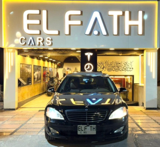 مرسيدس S 350 2006 أسود أوتوماتيك مستعملة للبيع في مصر الجديدة