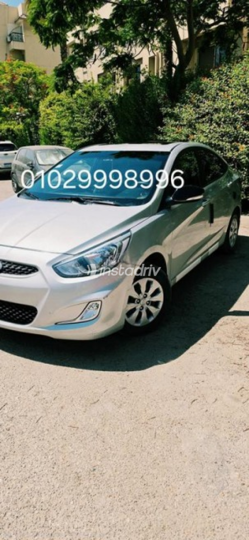 Hyundai Accent RB 2025 White Automatic Used for Sale in Greater Cairo ( Cairo + Giza) - 8