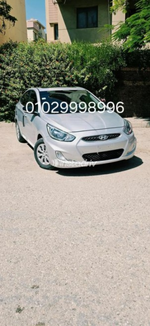 Hyundai Accent RB 2025 White Automatic Used for Sale in Greater Cairo ( Cairo + Giza) - 9