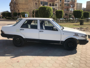 فيات ريجاتا 1988 أبيض يدوي مستعملة للبيع في حلوان
