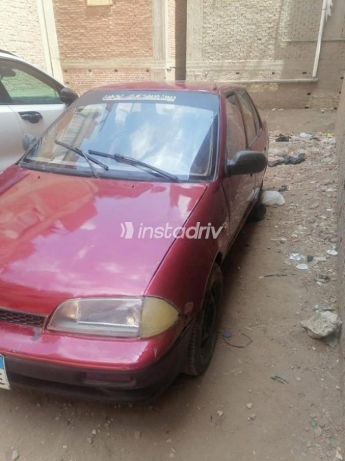 Suzuki Swift 1993 Red Manual Used for Sale in Damietta - 6