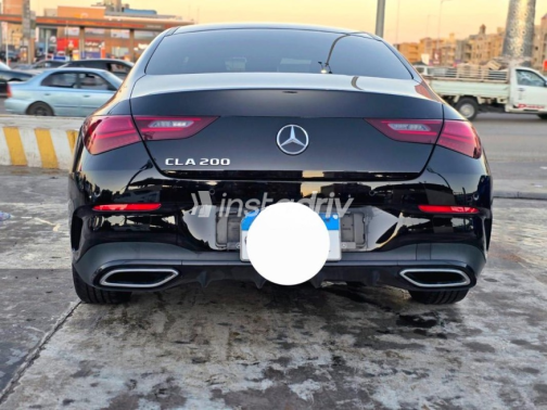 Mercedes CLA 200 2024 Black Automatic Used for Sale in Sheikh Zayed City - 2