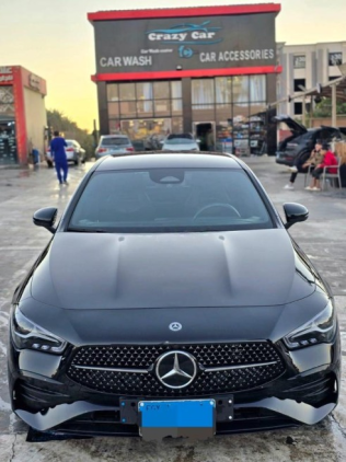 مرسيدس CLA 200 2024 أسود أوتوماتيك مستعملة للبيع في مدينة الشيخ زايد