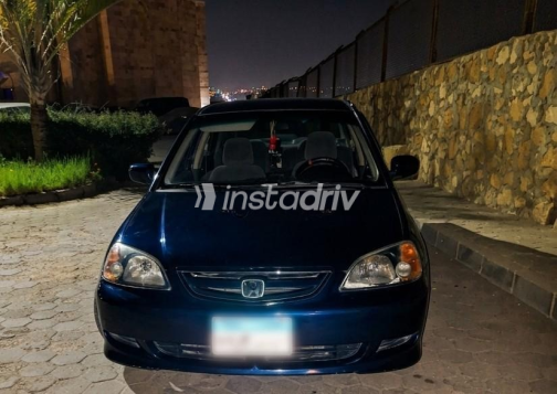 هوندا سيفك 2001 أزرق أوتوماتيك مستعملة للبيع في العبور - 4