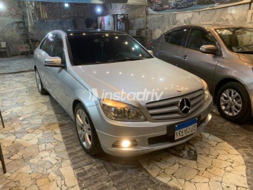 مرسيدس C 180 2009 فضي أوتوماتيك مستعملة للبيع في ميت غمر - 4