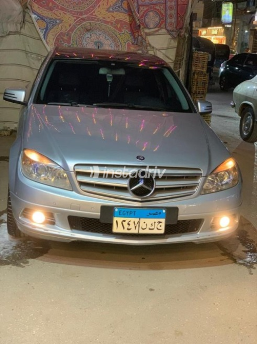 مرسيدس C 180 2009 فضي أوتوماتيك مستعملة للبيع في ميت غمر - 7