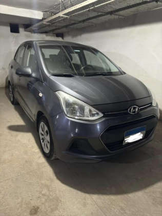 Hyundai Grand i10 2015 Dark Gray Manual Used for Sale in Giza