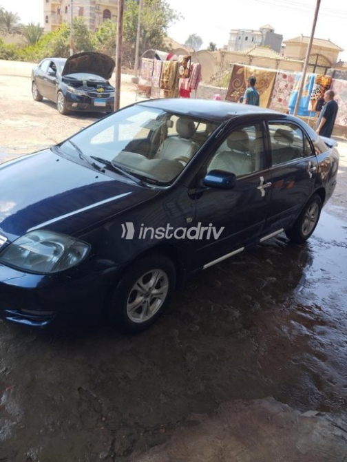Toyota Corolla 2004 Dark Blue Automatic Used for Sale in Tanta - 4