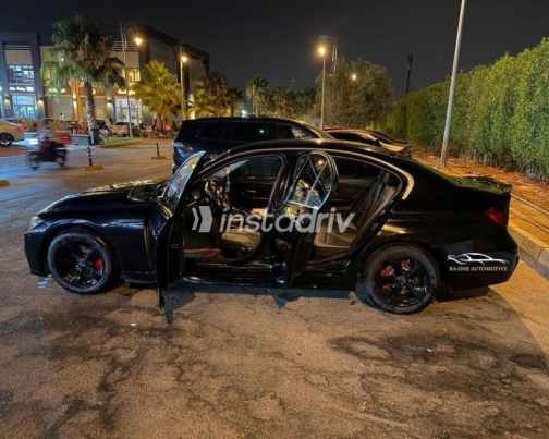 بي ام دبليو 316 2014 أسود أوتوماتيك مستعملة للبيع في القاهرة - 2