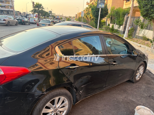 Kia Cerato 2014 Black Automatic Used for Sale in Menouf - 2