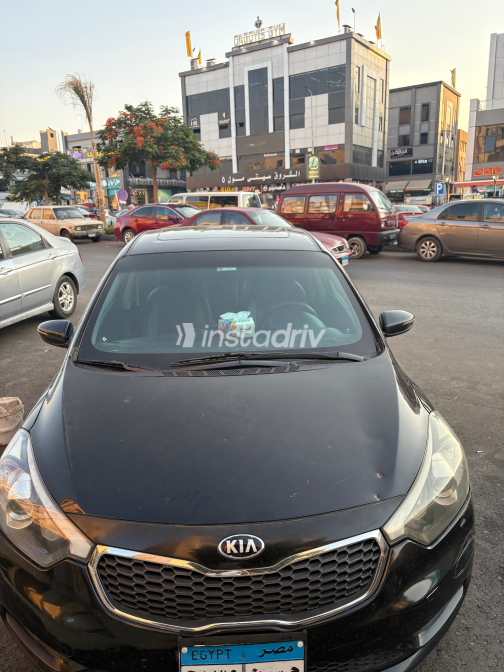 Kia Cerato 2014 Black Automatic Used for Sale in Menouf - 3