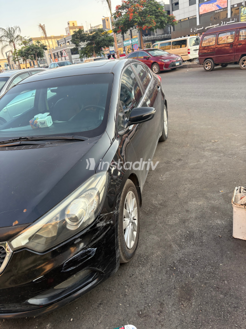 Kia Cerato 2014 Black Automatic Used for Sale in Menouf - 7
