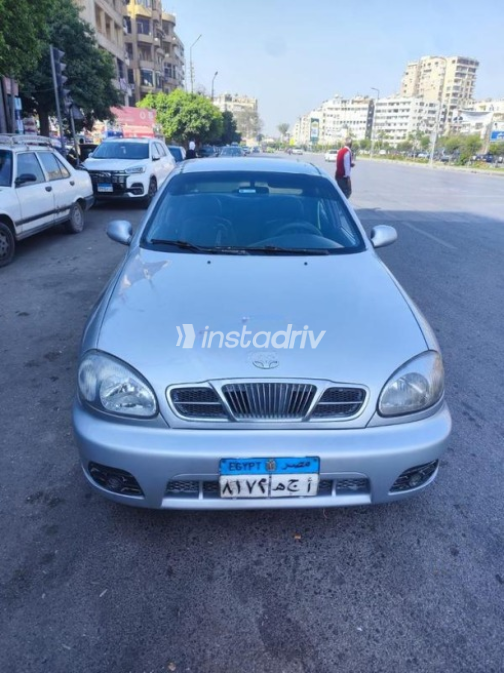 دايو لانوس 2 2003 فضي يدوي مستعملة للبيع في القاهرة - 3