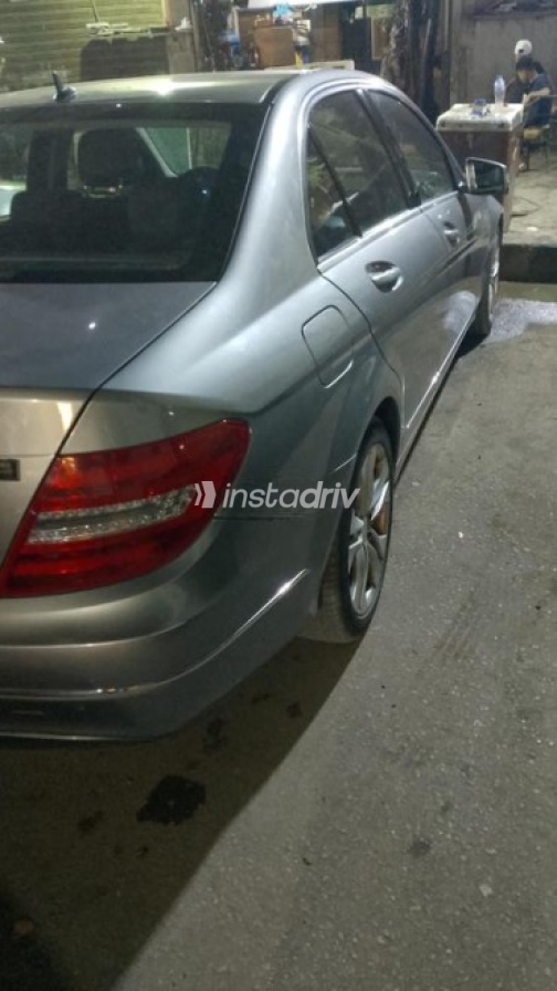 Mercedes C 180 2014 Dark Gray Automatic Used for Sale in Sheikh Zayed City - 1