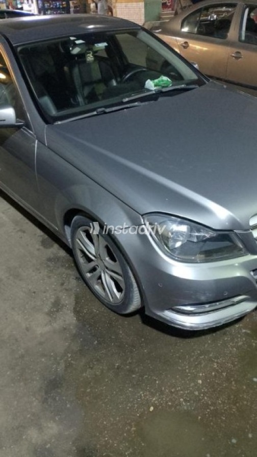 Mercedes C 180 2014 Dark Gray Automatic Used for Sale in Sheikh Zayed City - 3