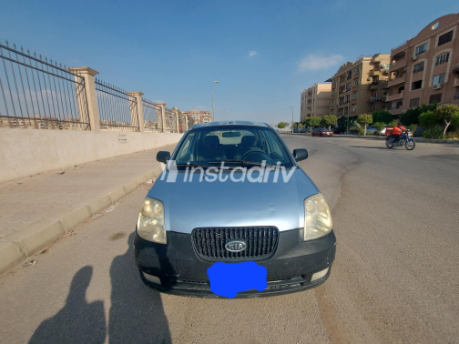كيا بيكانتو 2006 أبيض يدوي مستعملة للبيع في القليوبية‎‎ - 2