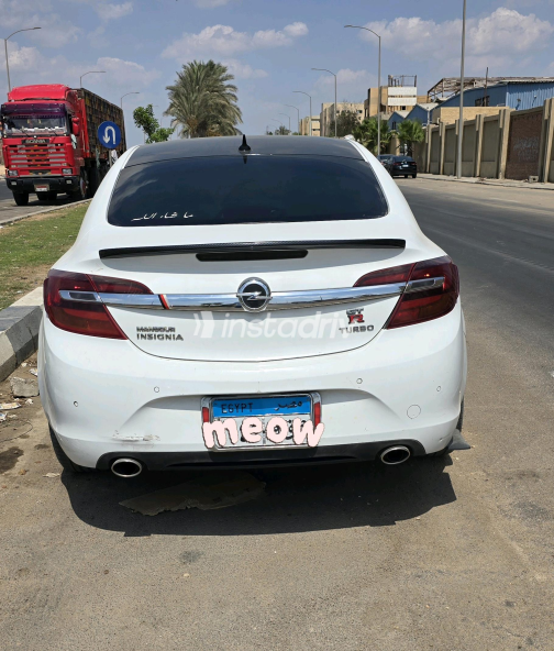 Opel Insignia 2014 White Automatic Used for Sale in Sadat City - 2