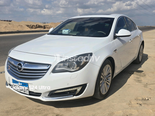 Opel Insignia 2014 White Automatic Used for Sale in Sadat City - 6