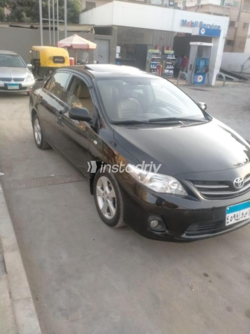 Toyota Corolla 2010 Black Automatic Used for Sale in Kafr el-Dawwar - 2