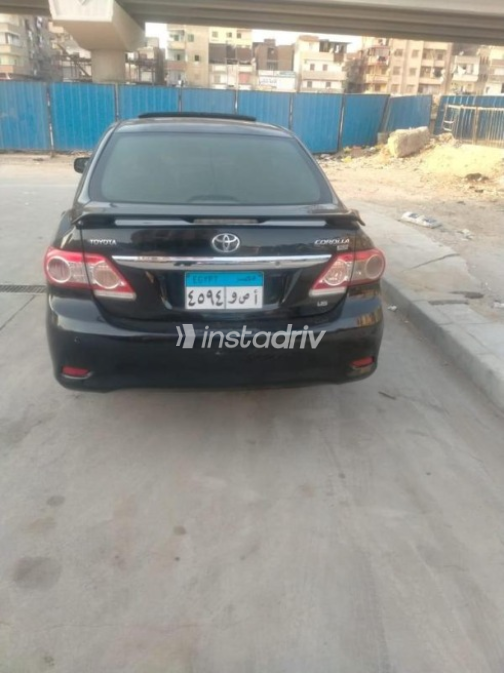 Toyota Corolla 2010 Black Automatic Used for Sale in Kafr el-Dawwar - 4
