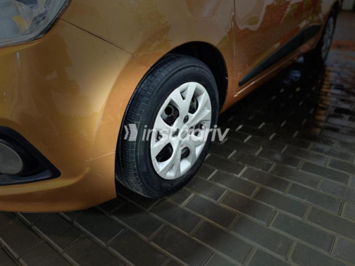 هيونداي I10 2015 ذهبي أوتوماتيك مستعملة للبيع في القاهرة - 8