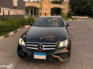 مرسيدس E 300 2018 أسود أوتوماتيك مستعملة للبيع في القاهرة