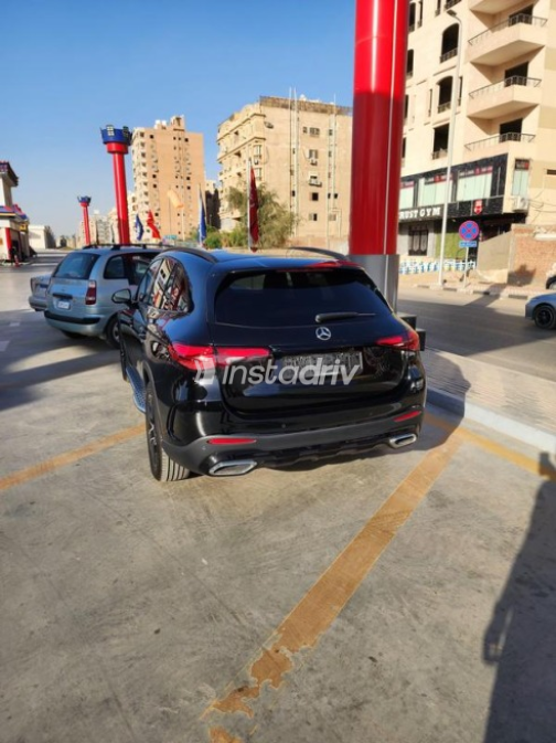 Mercedes GLC 200 2023 Black Automatic Used for Sale in Obour City - 4