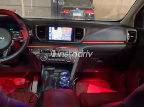 Kia Sportage 2021 Red Automatic Used for Sale in Cairo - 4
