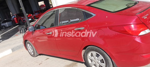 Hyundai Accent RB 2016 Red Automatic Used for Sale in Cairo - 5