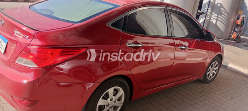 Hyundai Accent RB 2016 Red Automatic Used for Sale in Cairo - 7