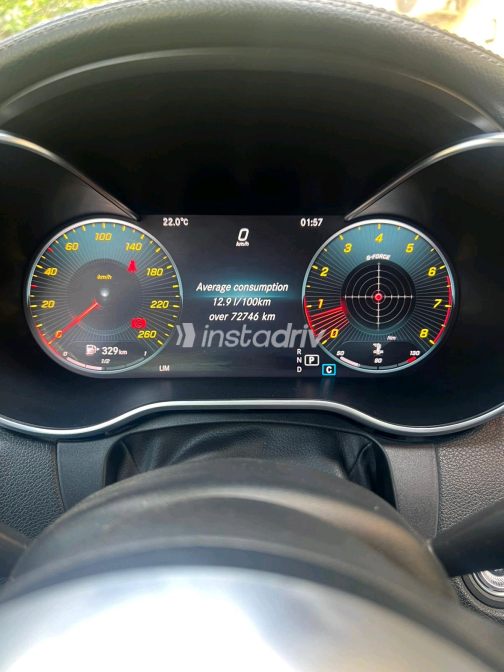 Mercedes C 180 2019 Red Automatic Used for Sale in Maadi - 6
