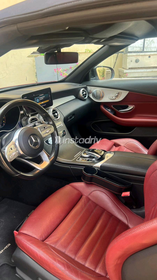 Mercedes C 180 2019 Red Automatic Used for Sale in Maadi - 7