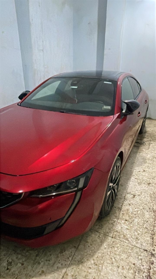 بيجو 508 2021 أحمر أوتوماتيك مستعملة للبيع في الدقهلية