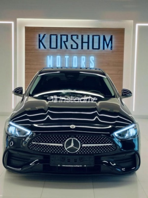 Mercedes C 180 2024 Black Automatic Used for Sale in Greater Cairo ( Cairo + Giza) - 1