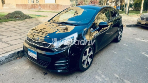 Kia Rio 2016 Black Automatic Used for Sale in Greater Cairo ( Cairo + Giza) - 5