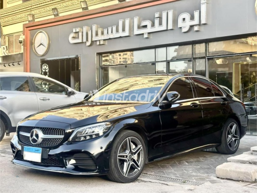 مرسيدس C 300 2020 أسود أوتوماتيك مستعملة للبيع في مدينة نصر - 7