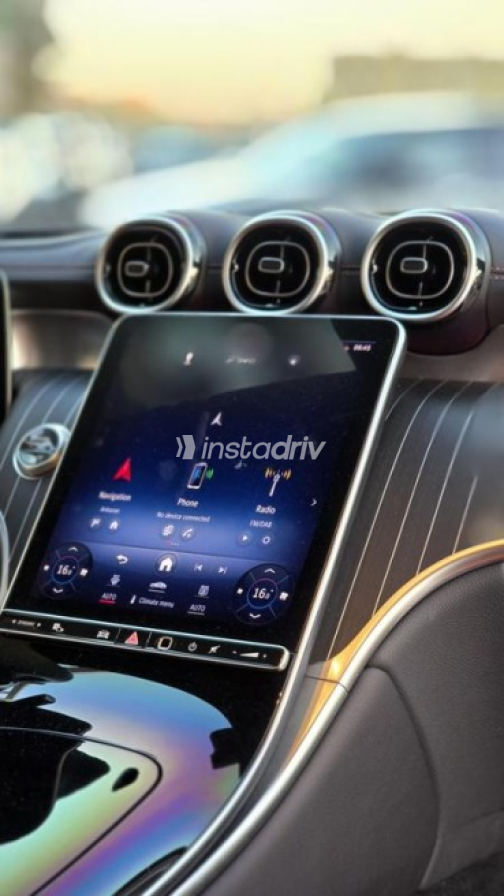 مرسيدس GLC 300 2024 أبيض أوتوماتيك مستعملة للبيع في القاهرة - 3