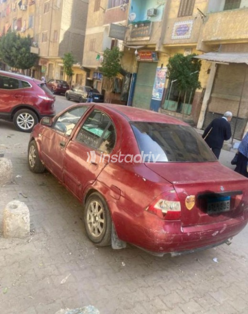 كيا سايبا 2014 أحمر غامق يدوي مستعملة للبيع في الجيزة - 3