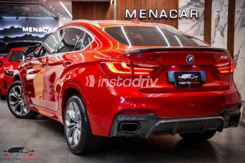 بي ام دبليو X6 M 2018 أحمر أوتوماتيك مستعملة للبيع في القاهرة - 10