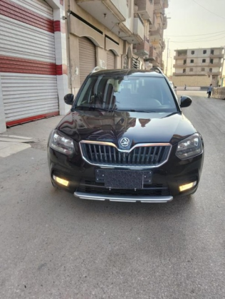 سكودا ياتى 2015 أسود أوتوماتيك مستعملة للبيع في منيا القمح