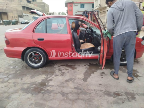 Hyundai Accent RB 2000 Red Manual Used for Sale in Bilbeis - 3